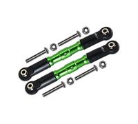 Losi 1:10 Rock Rey LOS03009 / Hammer Rey U4 LOS03030 Upgrade Pièces Aluminium Adjustable Front Upper Arm with Tie Rod Design - 1Pr Set Green