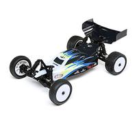 LOSI 1/16 Mini-B 2WD Buggy Brushed RTR, Black/White