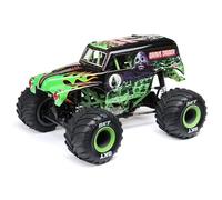 LOSI 1/18 Mini LMT Grave Digger 2S 4X4 RTR Brushed Monster Truck Battery & Charger Included Green LOS01026T1 Car