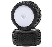 Losi BK Bar RR Mounted White 2 Mini-B LOS41018 Tire