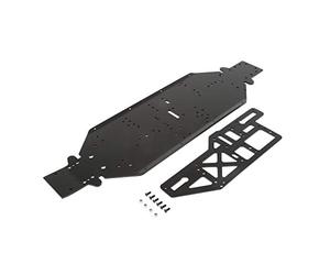 LOSI Chassis w/Brace Plate 4mm Black DBXL-E LOS251050 Parts