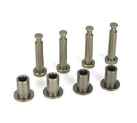 LOSI Front King Pins & Arm Bushings, Alum. 5TT