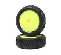 Losi Taper Pin FR Mounted Yellow 2 Mini-B LOS41015 Tire