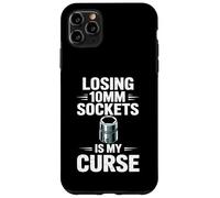Losing 10MM Sockets is My Curse Car Guy Humour Car Mechanic Coque pour iPhone 11 Pro Max