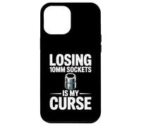 Losing 10MM Sockets is My Curse Car Guy Humour Car Mechanic Coque pour iPhone 12 Pro Max