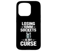 Losing 10MM Sockets is My Curse Car Guy Humour Car Mechanic Coque pour iPhone 15 Pro