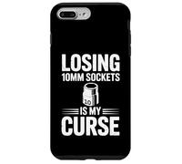 Losing 10MM Sockets is My Curse Car Guy Humour Car Mechanic Coque pour iPhone 7 Plus/8 Plus