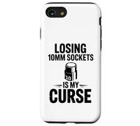 Losing 10MM Sockets is My Curse Car Guy Humour Car Mechanic Coque pour iPhone SE (2020) / 7/8