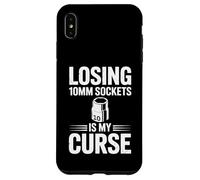 Losing 10MM Sockets is My Curse Car Guy Humour Car Mechanic Coque pour iPhone XS Max