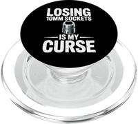 Losing 10MM Sockets is My Curse Car Guy Humour Car Mechanic PopSockets PopGrip pour MagSafe