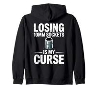 Losing 10MM Sockets is My Curse Car Guy Humour Car Mechanic Sweat à Capuche