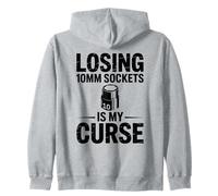 Losing 10MM Sockets is My Curse Car Guy Humour Car Mechanic Sweat à Capuche