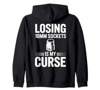 Losing 10MM Sockets is My Curse Car Guy Humour Car Mechanic Sweat à Capuche