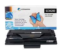 LOSMANN 1 toner compatible avec les imprimantes laser Samsung SCX-D4200A/ELS pour 4200, 4200D3, 4200F, 4200R (noir 3 000 pages noir)