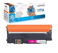 LOSMANN 117A Cartouche de Toner Compatible pour HP 117A W2073A avec Puce pour HP Color Laser 150 a 150 nw 150 Series MFP 170 MFP 178 nw MFP 178 nwg MFP 179 FNG MFP 179 fnw (Magenta)
