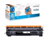 LOSMANN 142A Toner avec puce compatible avec HP 142A W1420A pour HP LaserJet MFP M140w Toner M110w M110 MFP M140 MFP M139w M139 142X W1420X (1 Noir)