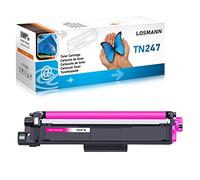 LOSMANN 1x Magenta Toner Compatible pour Brother TN-247 TN-243 pour Brother MFC-L3770CDW MFC-L3750CDW HL-L3230CDW HL-L3210CW MFC-L3710CW DCP-L3550CDW MFC-L3730CDN DCP-L3510CDW HL-L3270CDW DCP-L3517
