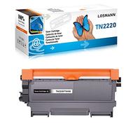 LOSMANN 1x Toner Compatible pour Brother TN-2220 TN2220 TN-2010 | pour MFC-7360N MFC-7460DN MFC-7860DW FAX-2840 FAX-2940 HL-2130 HL-2240 HL-2250DN HL-2135W DCP-7055 DCP-7060D DCP7065DN