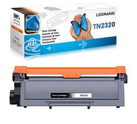 LOSMANN 1x Toner Compatible pour Brother TN-2320 TN2320 | pour MFC-L2700DN MFC-L2700DW MFC-L2720DW MFC-L2740DW HL-L2300D HL-L2340DW HL-L2360DN HL-L2365DW DCP-L2500D DCP-L2520DW