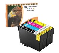 LOSMANN 4X Cartouches d'encre Compatibles pour Epson Expression Home XP-2205 XP-2200 XP-3200 XP-3205 XP-4200 XP-4205 Workforce WF-2910 WF-2930 WF-2935 WF-2950
