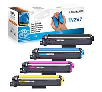 LOSMANN 4X Toner Compatible pour Brother TN-247 TN-243 pour Brother MFC-L3770CDW MFC-L3750CDW HL-L3230CDW HL-L3210CW MFC-L3710CW DCP-L3550CDW MFC-L3730CDN DCP-L3510CDW HL-L3270CDW DCP-L3517CDW