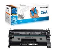 LOSMANN CF226A Compatible Cartouches de Toner Remplacement pour HP 26A CF226A 26X CF226X pour HP LaserJet Pro M402dn M402n M402d M402dw M402 MFP M426 M426dw M426fdw M426fdn (1 Noir)