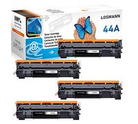 LOSMANN CF244A Cartouche de toner compatible pour HP CF244A 44A pour HP Laserjet Pro M15 M15a M15w M16 M16a M16w M17 M17a M17w HP Laserjet Pro MFP M28 M28a M28w M29 M29a M29w (4 Noir)