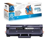 LOSMANN D111L Compatible Cartouche de Toner Remplacement pour Samsung MLT-D111S MLT-D111L pour Samsung Xpress SL M2026 M2070 M2020W M2020 M2022 M2022W M2026W M2070W M2070F M2070FW (1 Noir)