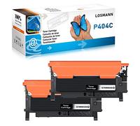 LOSMANN Toner Compatible pour Samsung P404 CLT-P404C pour Samsung 404S CLT-K404S CLT-C404S CLT-M404S CLT-Y404S pour Samsung Xpress SL-C430W C480FW C480W C480 C430 C480FN C433 (2 Noir)