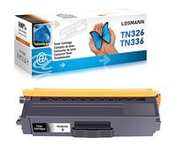 LOSMANN Toner compatible pour TN-336 TN-326 pour Brother DCP-L8400CDN DCP-L8450CDW HL-L8250CDN HL-L8300 Series HL-L8350CDW HL-L8350CDWT MFC-L8600CDW MFC-L8650CDW MFC-L8850CDW TN-321 1x Schwarz Toner