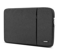 Losong Housse de protection pour écran portable de 45,7 cm à 47 cm - Résistante à l'eau avec poche pour accessoires - 45 x 28,4 cm - Noir