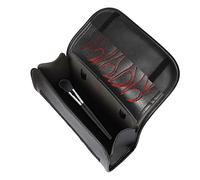 LOSOO Sac Fourche Moto Cuir PU - Guidon Sacoche Universelle pour Outil | Selle Sac Noir Accessoire Vélo Électrique