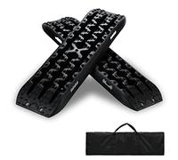 Lospitch Aide au démarrage avec sac de rangement, planche de récupération de sable/boue/neige - Charge 10 T - Échelle de pneu pour voiture, camion, SUV, camping-car