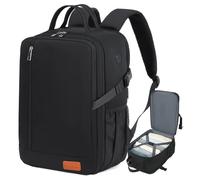 Lossga Bagage Cabine 40x30x20 pour Ryanair Sac a Dos Voyage Cabine Avion Anti-vol Bagages Valise Sac de Voyage pour Vueling Wizz Air Eurowings, avec Porte Bouteille d'eau