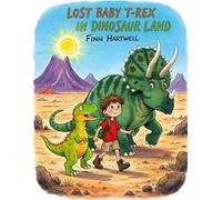 Lost Baby T-Rex In Dinosaur Land: A Fun Preschool Quest About Bravery, Friendship, and Finding Family for Children Ages 3-5