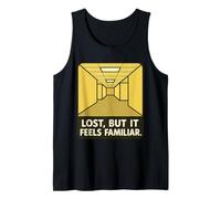 Lost But It Feels Familier Backroom in Liminal Space Débardeur