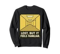 Lost But It Feels Familier Backroom in Liminal Space Sweatshirt
