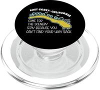 Lost Coast, Californie, côte Nord, Humboldt Mendocino PopSockets PopGrip pour MagSafe