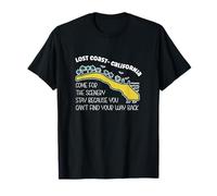 Lost Coast, Californie, côte Nord, Humboldt Mendocino T-Shirt