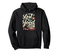 Lost in a Good Book Cozy Reading Design Sweat à Capuche
