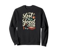 Lost in a Good Book Cozy Reading Design Sweatshirt