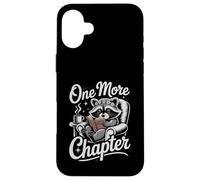 Lost in a Good Book Raccoon Reading Book Lover Lover Art Coque pour iPhone 16 Plus
