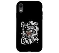 Lost in a Good Book Raccoon Reading Book Lover Lover Art Coque pour iPhone XR
