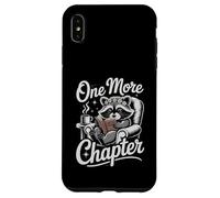 Lost in a Good Book Raccoon Reading Book Lover Lover Art Coque pour iPhone XS Max
