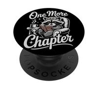 Lost in a Good Book Raccoon Reading Book Lover Lover Art PopSockets PopGrip Adhésif