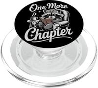 Lost in a Good Book Raccoon Reading Book Lover Lover Art PopSockets PopGrip pour MagSafe