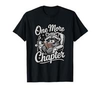 Lost in a Good Book Raccoon Reading Book Lover Lover Art T-Shirt