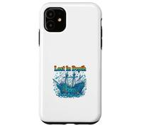 Lost in Depth Bateau englouti Océan Mystère Design Coque pour iPhone 11