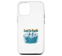 Lost in Depth Bateau englouti Océan Mystère Design Coque pour iPhone 12/12 Pro