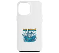 Lost in Depth Bateau englouti Océan Mystère Design Coque pour iPhone 13 Pro Max